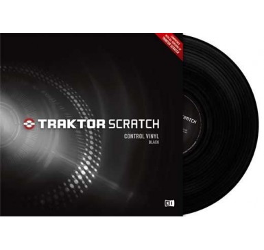Native Instruments Traktor Scratch Control Vinyl MK2 Black