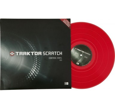 Native Instruments Traktor Scratch Control Vinyl MK2 Red