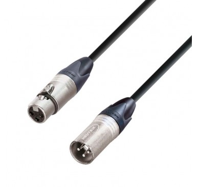 Adam Hall Cables K5 MMF 0500 - Microphone Cable Neutrik XLR female to XLR male 5 m