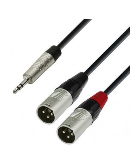 2 JBL LSR 305 + Cable 2 XLR Male To Mini Jack Stereo