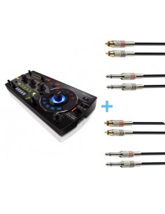 PIONEER DJ RMX 1000 + CABLE 2 X RCA MALE TO 2 X 6.3 MM JACK MONO 3 M