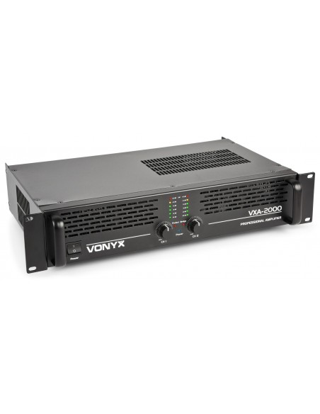 Vonyx VXA-2000 II Amplificador PA 2x 1000W